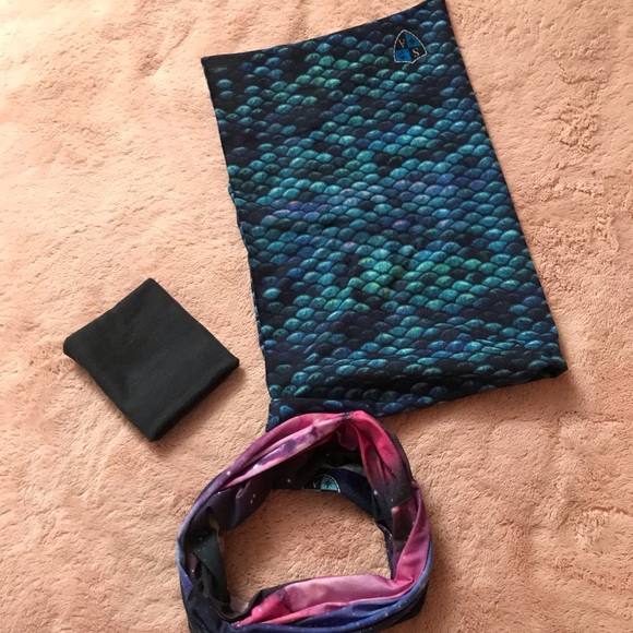 Black, Mermaid and Starry Night headbands - Picture 4 of 6